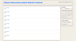 Desktop Screenshot of clasesinteractivas.sangabriel.cl