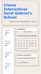 Mobile Screenshot of clasesinteractivas.sangabriel.cl